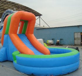 T8-577 Deslizador seco inflable comercial