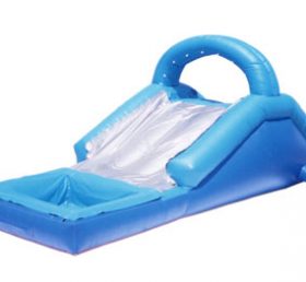 T8-651 Escalera de rebote inflable azul al aire libre