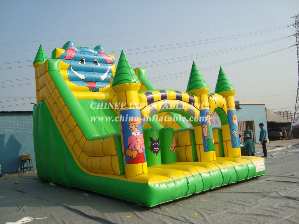 T8-694 Castle Inflatable Slides For Kid