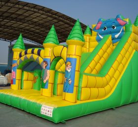 T8-694 Deslizamiento inflable del castillo para niños