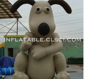 Cartoon1-679 Caricatura inflable para perros