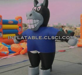 M1-205 Burro de dibujos animados móvil inflable