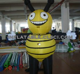 M1-251 Abeja inflable caricatura móvil