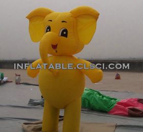 M1-259 Elefante inflable caricatura móvil