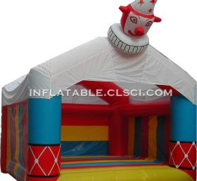 T2-174 Feliz trampolín inflable payaso