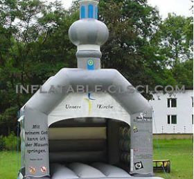 T2-1061 Trampolín inflable al aire libre