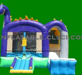 T2-1069 Trampolín inflable de dinosaurio