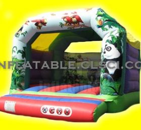 T2-1457 Trampolín inflable Panda