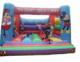 T2-1668 Disneyland y Minnie Bounce House