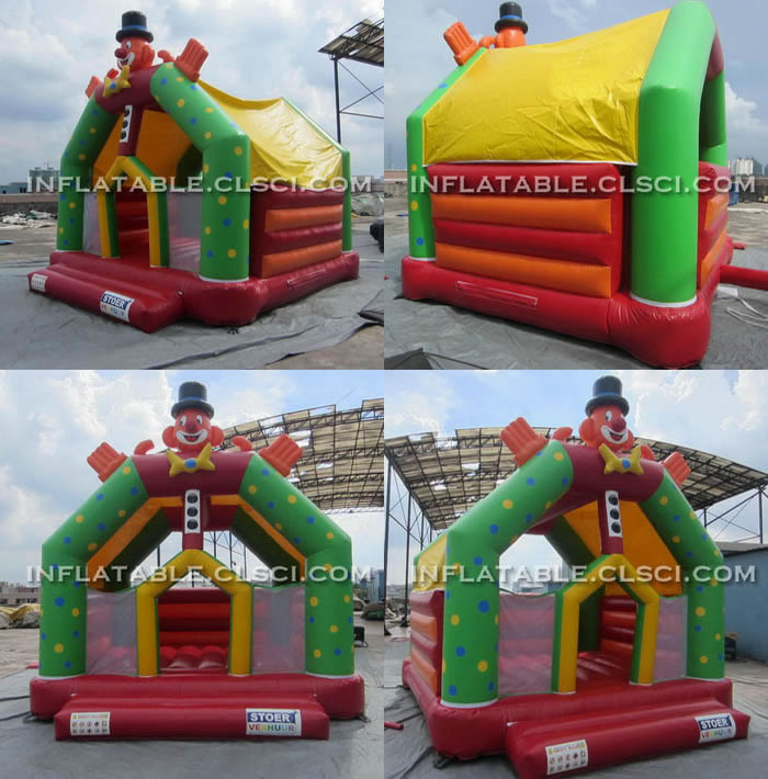 T2-182 Happy Clown Inflatable Jumpers