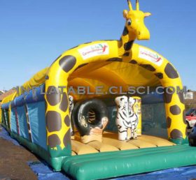 T2-2104 Trampolín inflable Jirafa