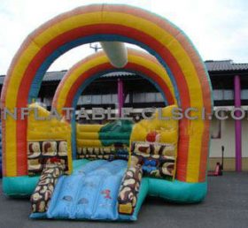 T2-2150 Trampolín inflable al aire libre