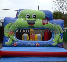 T2-2165 Pulpo inflable trampolín
