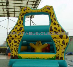 T2-2484 Trampolín inflable Jirafa