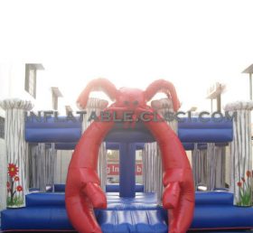 T2-2600 Trampolín inflable de langosta