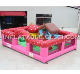 T2-2973 Trampolín inflable de hongos