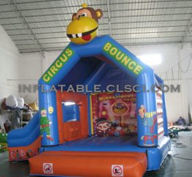 T2-3103 Monkey inflable trampolín