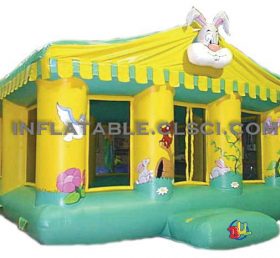 T2-456 Trampolín inflable de conejo