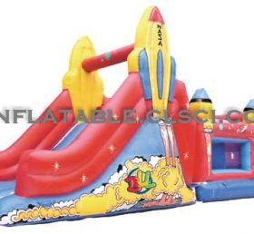 T2-458 Trampolín inflable cohete