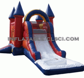 T2-874 Castillo inflable trampolín