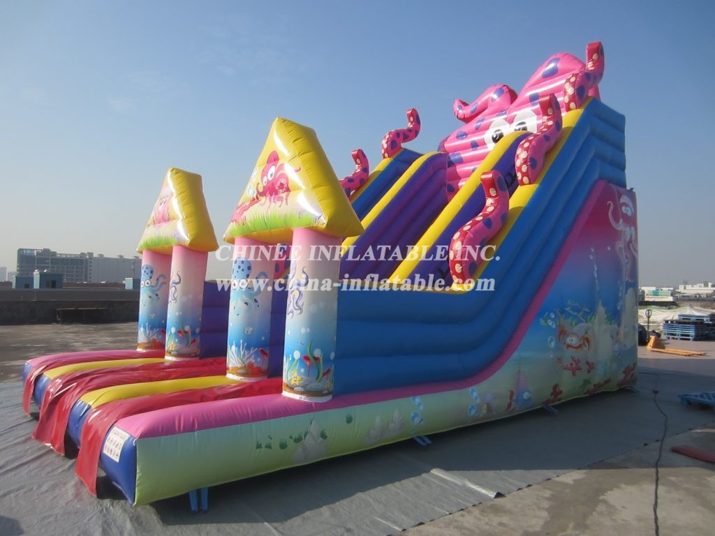 T8-1522 Inflatable Slide Undersea World Giant Slide