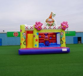 T2-3334 Payaso inflable castillo payaso circo salto castillo