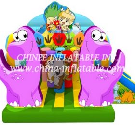 T2-3313 Castillo inflable de dinosaurio