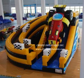 T8-1540 Diapositiva inflable del tema del automóvil