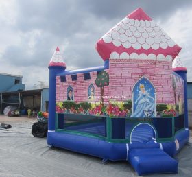 T2-3487 Castillo elástico inflable princesa