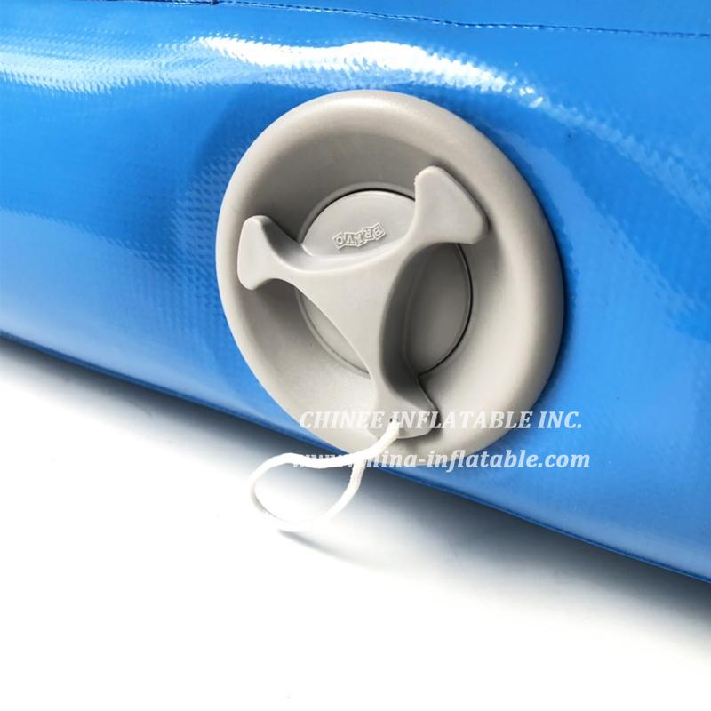 AT1-020 Inflatable Gymnastics Tumbling Mat Air Tumbling Track /Electric Pump Air Floor Mat For Home Use/Cheerleading/Beach/Park Or Water