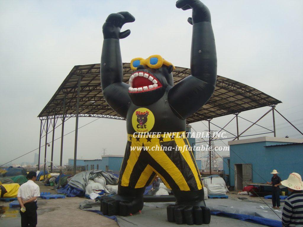 Cartoon2-014 Gorilla King Kong Inflatable Cartoons