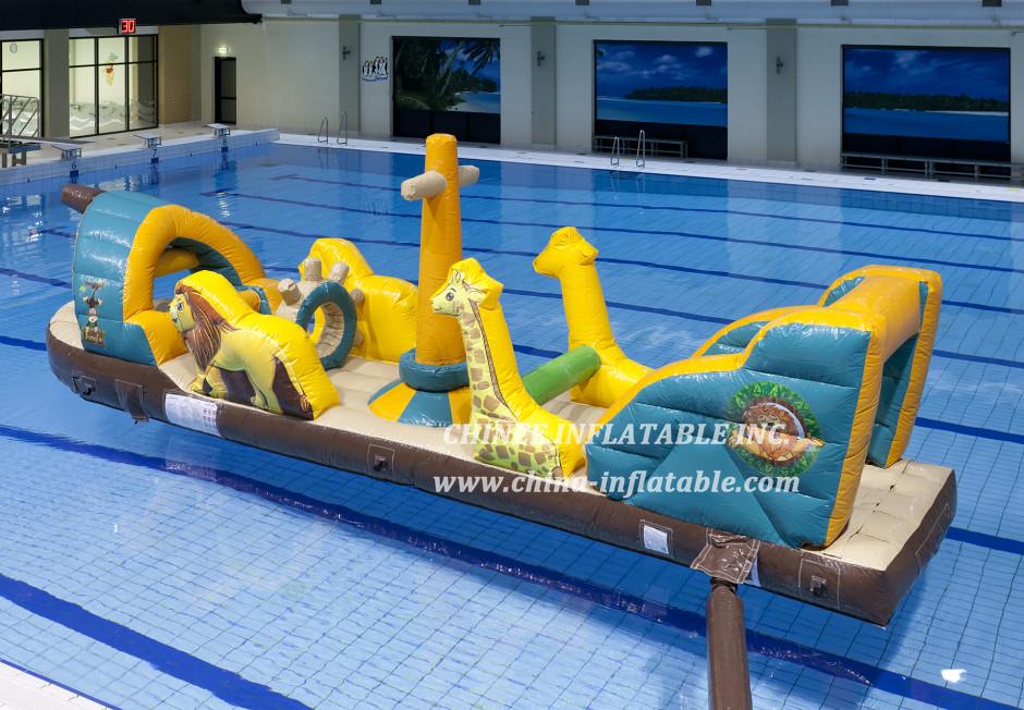 WG1-042 Lion And Giraffe Inflatable Floating Water Sport Park Game For Pool