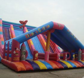 T8-3000 Deslizamiento inflable para niños adultos gigantes de Disney Toy Story Trastorno de movilización Escalera inflable