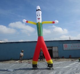 D1-5 Actividades al aire libre con bailarines aéreos de piernas