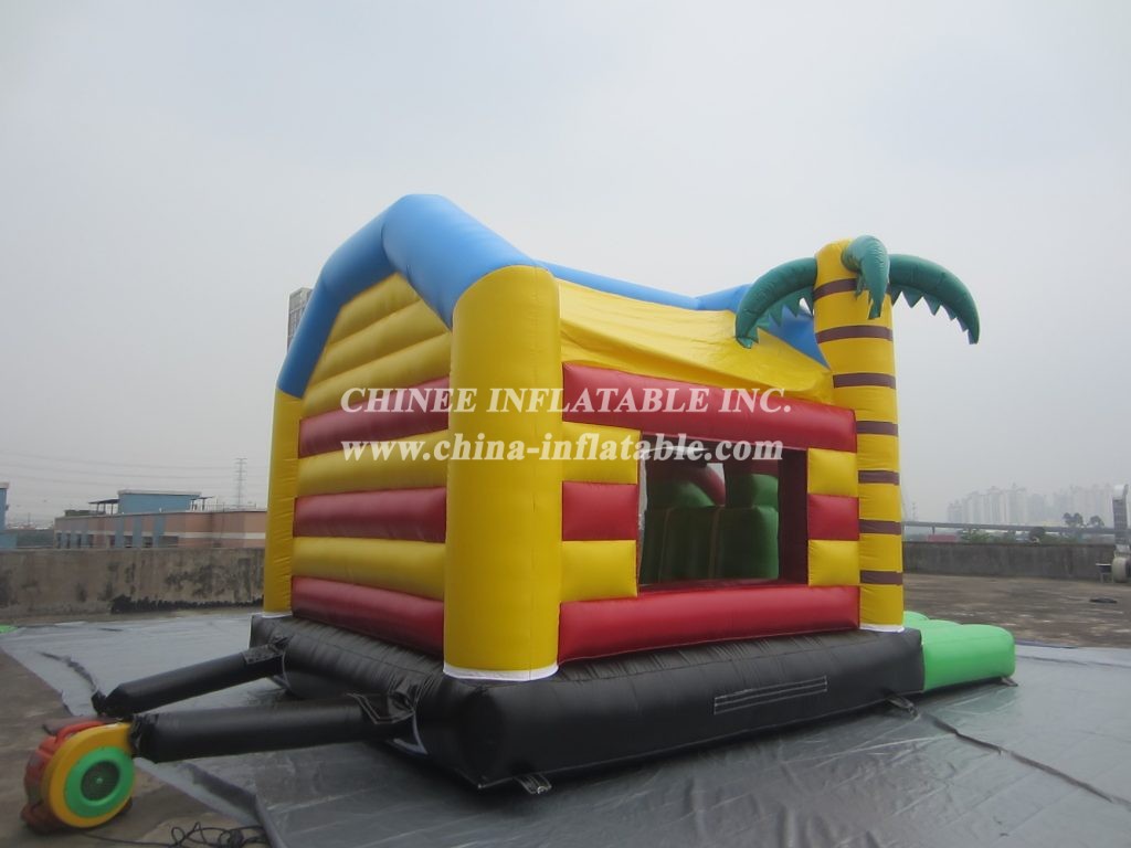 T2-2348 Jungle Theme Inflatable Combo