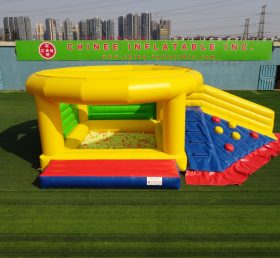 T11-1325 La última aventura inflable del castillo de los niños: ¡rebota, sube y desliza con estilo!