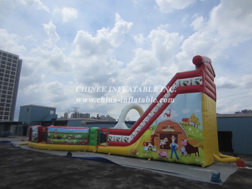 T5-800 Giant Farm Inflatable Funcity