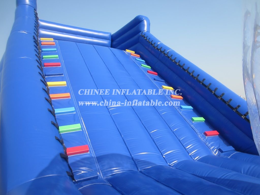 T11-1312 Blue Inflatable Climbing Sports