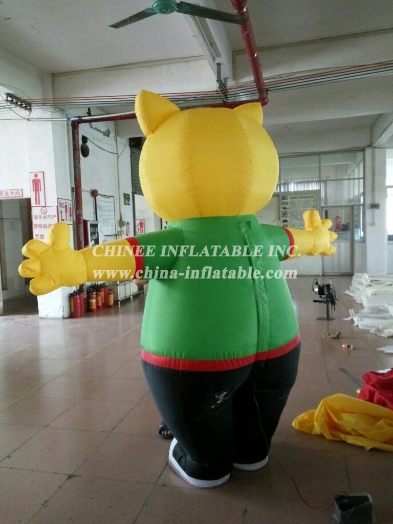 M1-230 Cat Inflatable Moving Cartoon