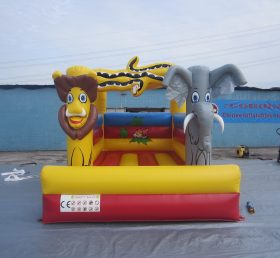 T2-3204 Trampolín inflable con tema de jungla