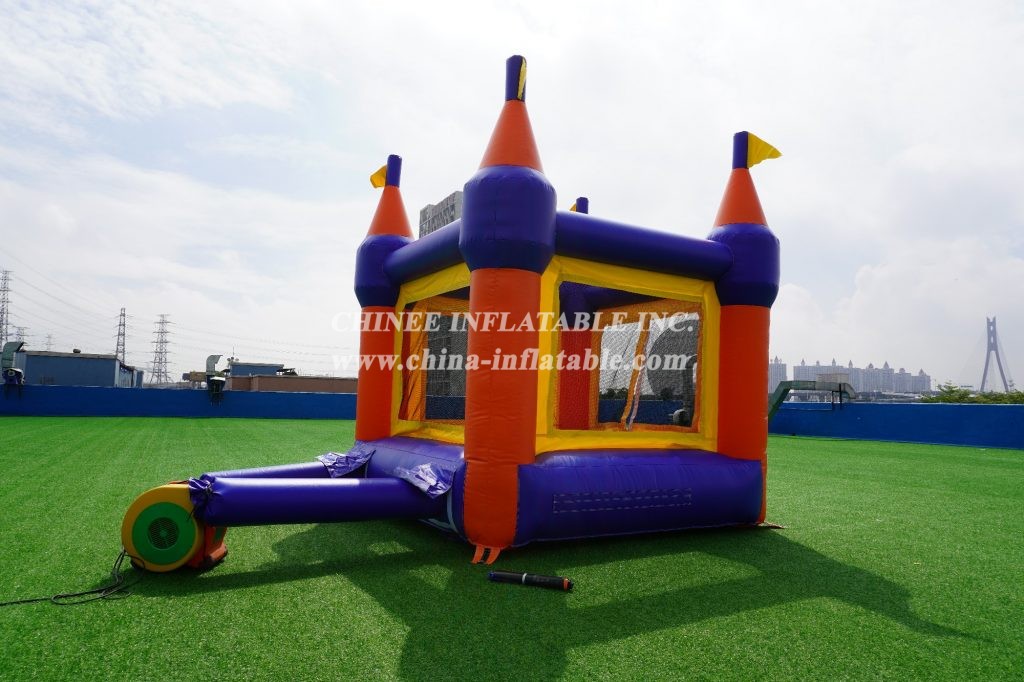 T2-3116 Castle Theme Inflatable Bouncer