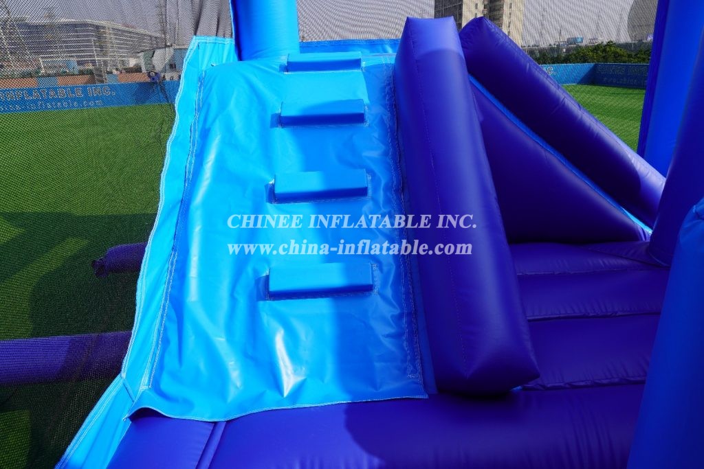 T5-1000 Inflatable Frozen Combo Moonwalk Elsa Frozen Bounce House