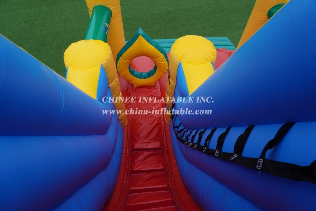 T8-2106B The Simpsons Inflatable Dry Slides