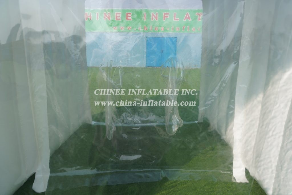 Tent2-1006 Inflatable Sealed Tent With Internal Transparent Partition