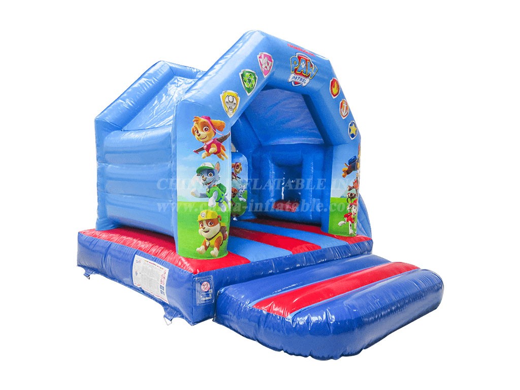 T2-4032 12X15Ft Paw Patrol Side Slide Combi