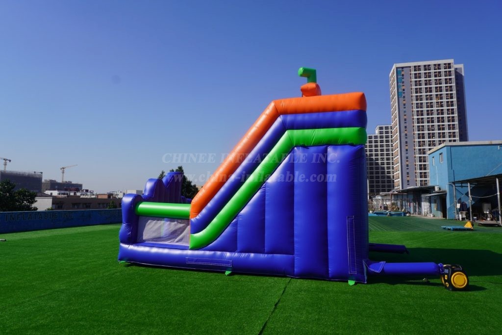 T8-2105C Minecraft Inflatable Slides