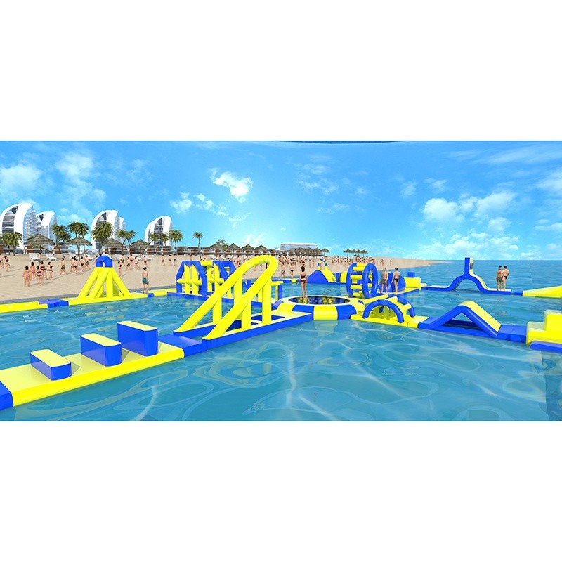 S157 Inflatable Water Park Aqua Park Water Island