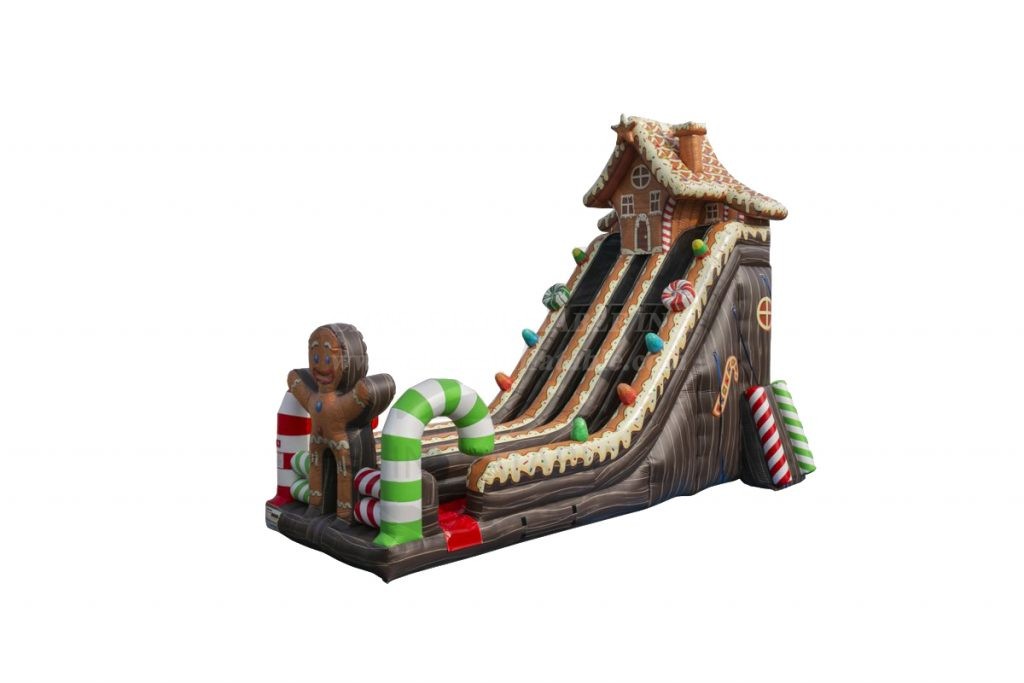 T8-4021 Gingerbread House Slide