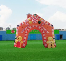 C1-261 Arco inflable de dulces de Navidad