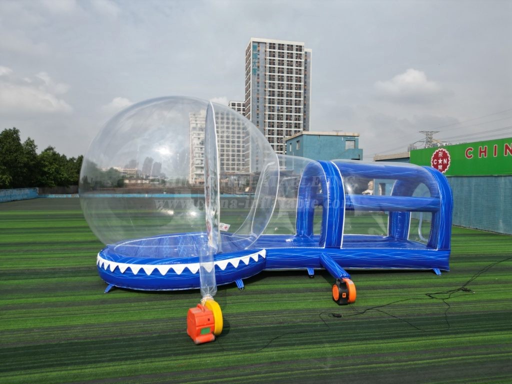 T2-4336 Christmas Snow Globe Bouncer